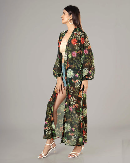 Gorgeous Floral Shrug For Women
