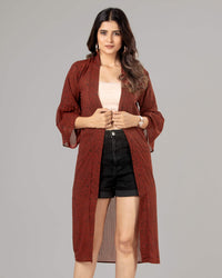 Floral Kimono Shrug For Women