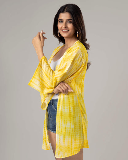 Shiiborii Kimono Shrug For Women