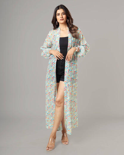 Gorgeous Floral Shrug For Women