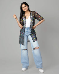 Bestselling Polka Dots Shrug For Women