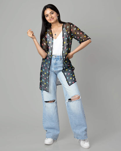 Bestselling Polka Dots Shrug For Women