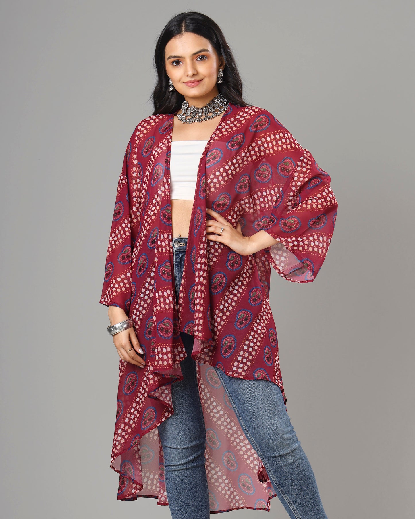 Exclusive Festive Season Gamthi Shrug For Woman