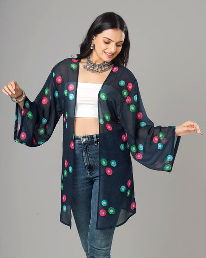 Exclusive Festive Season Gamthee Digital Print Georgette Fabric