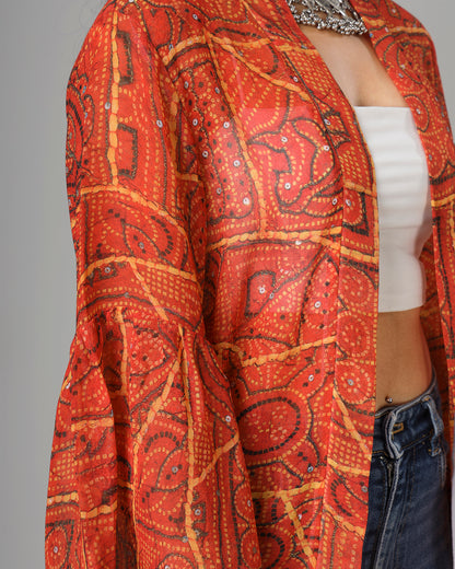 Exclusive Festive Season Gamthee Shrug For Woman