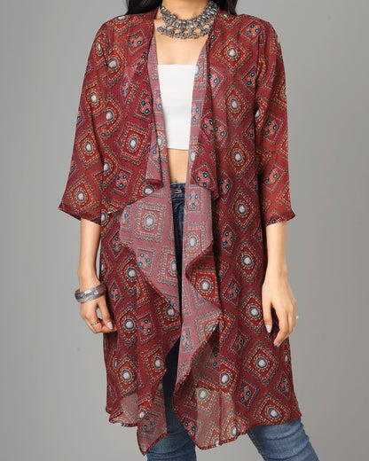 Exclusive Festive Season Gamthee Shrug For Woman