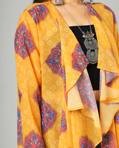Exclusive Festive Season Gamth Waterfall Shrug For Woman