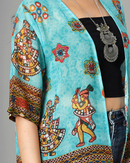 Exclusive Festive Season Gamthee Shrug For Woman