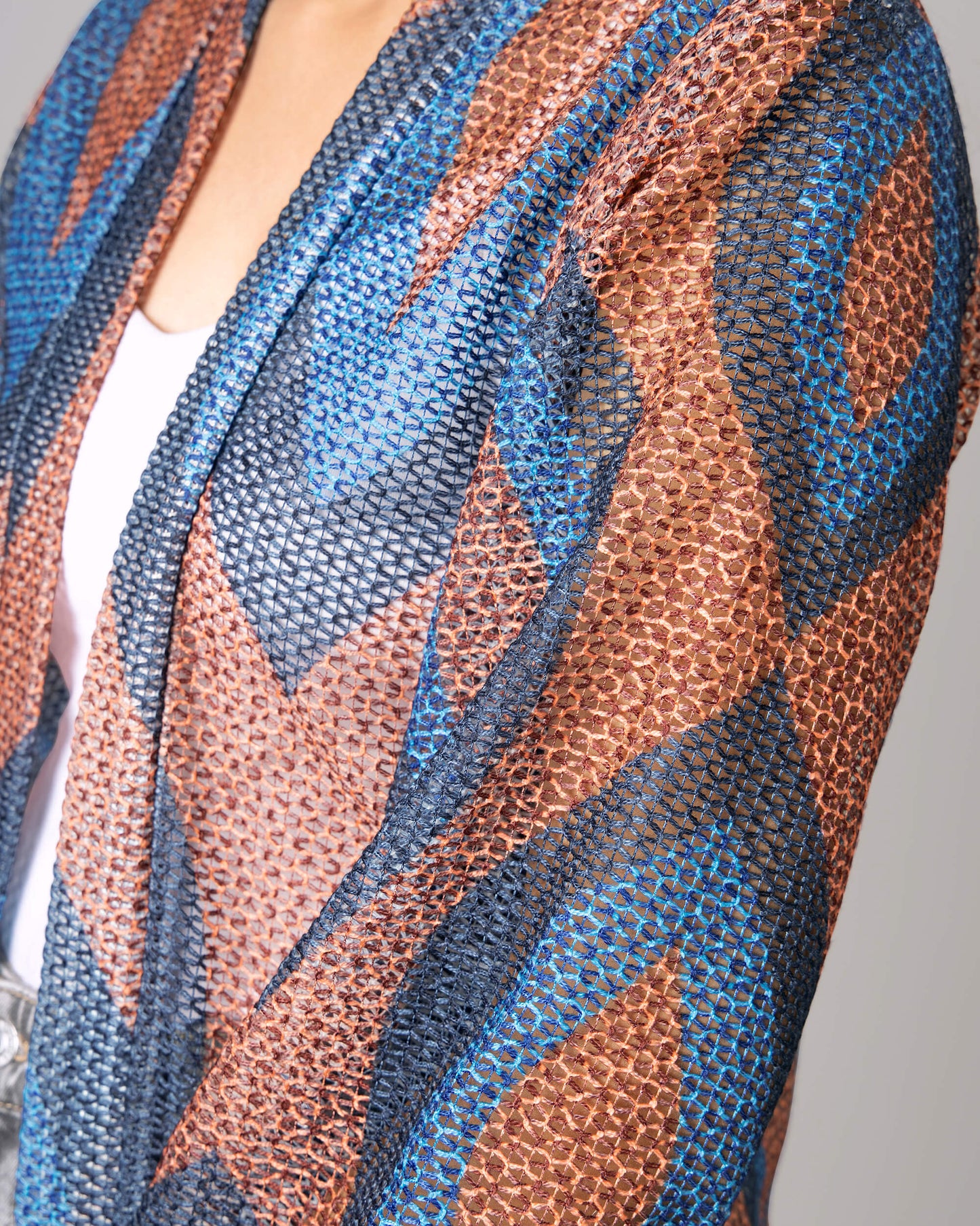 Gorgeous Geometric Quirky Shrug For Woman