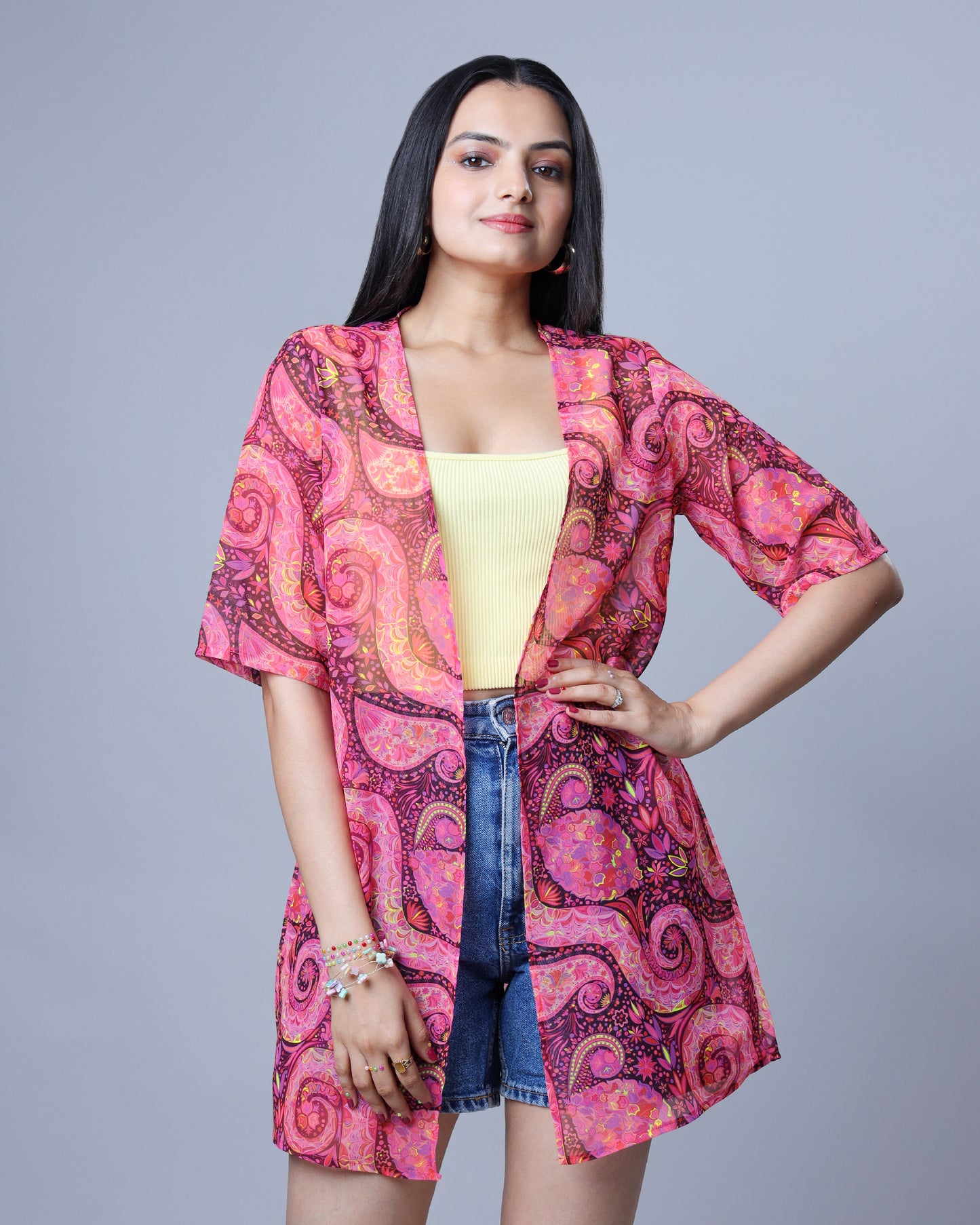 Glow Getter Neon Shrug - Fun, Flowy And Perfect For Night Outs