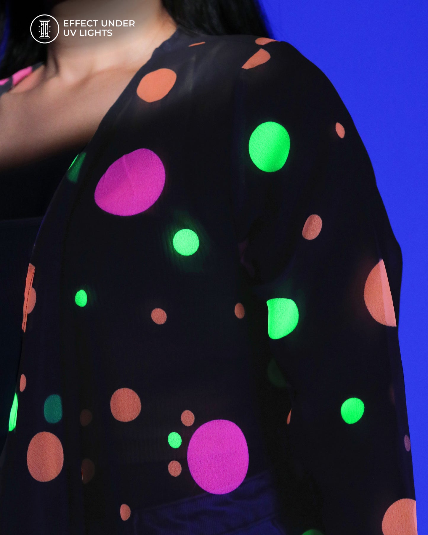 Womens Romantic Neon Shrug For Night Parties And Festival Looks