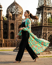 Sun-Kissed Print Shrug - Breezy Comfort Meets Drama ☀️💃