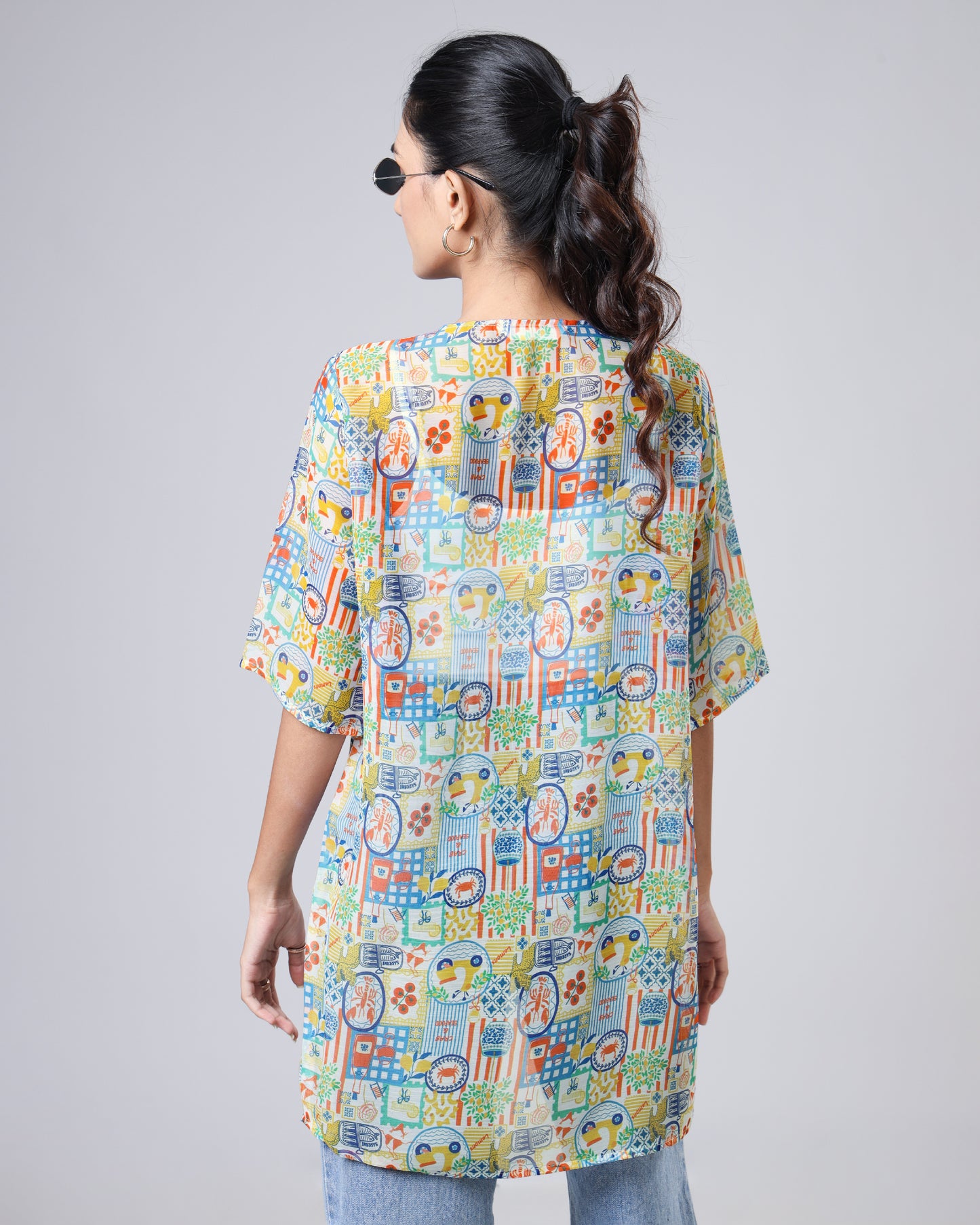 Pop Art Shrug - Fun Print, Instant Mood 🎨🔥