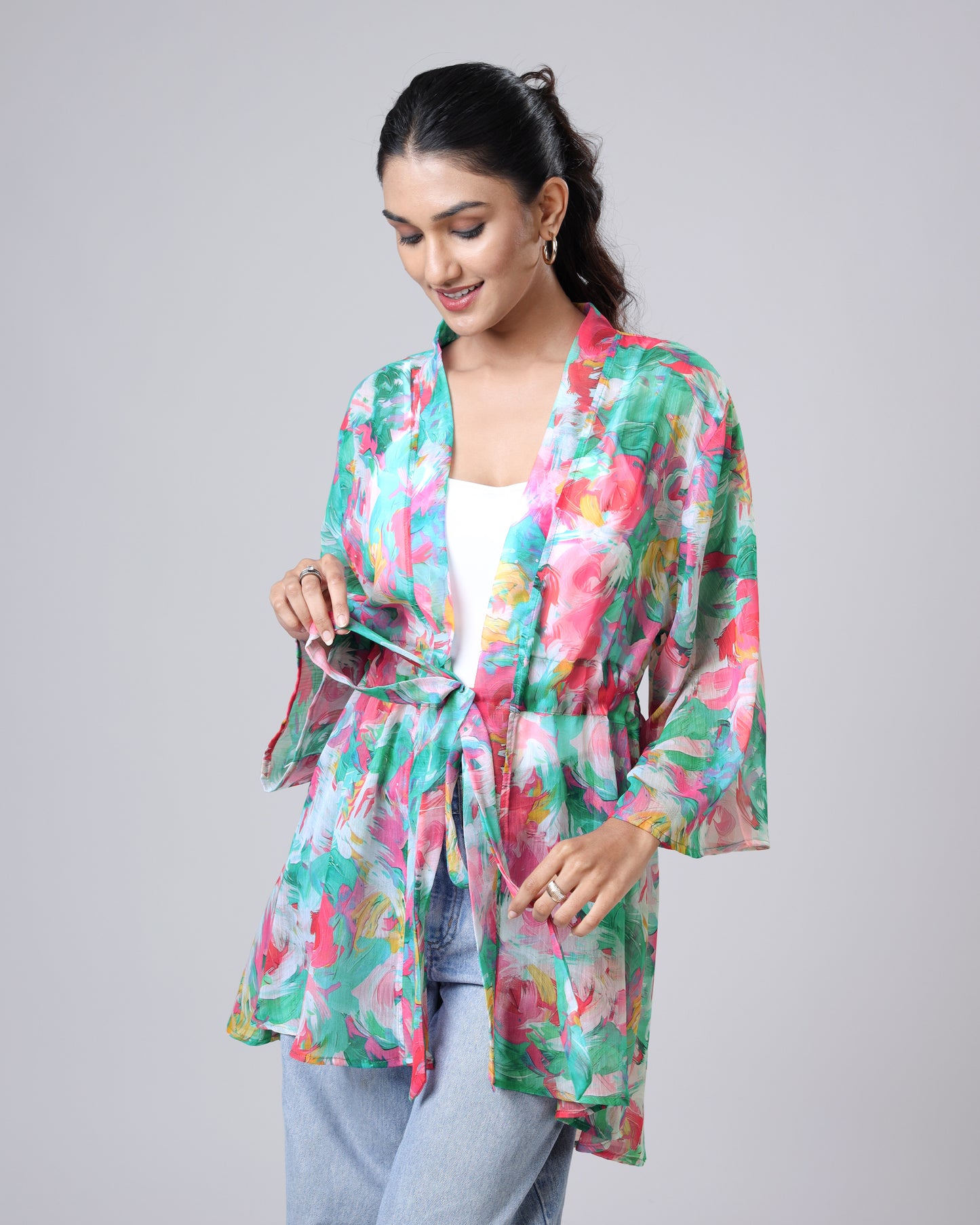 Bloom Belt Shrug - Cinch Fit, Soft Drama 🌸✨