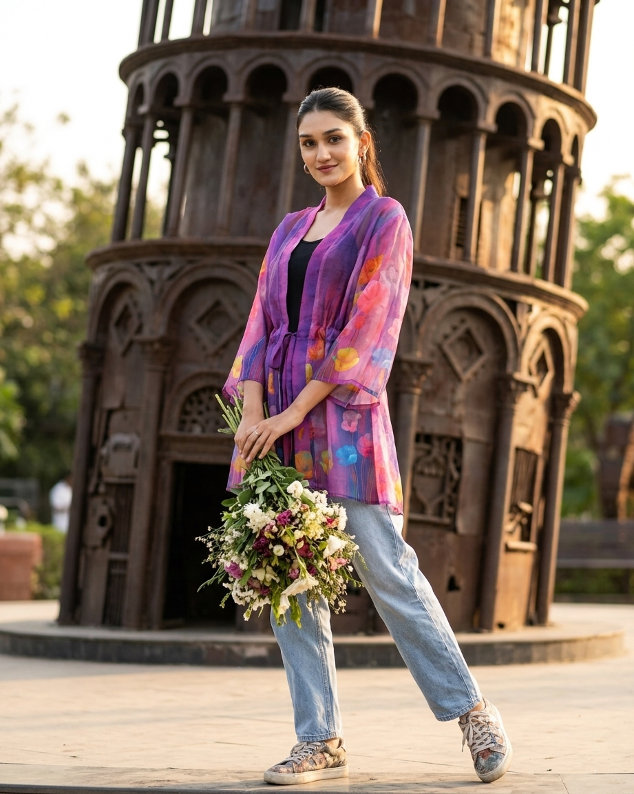 Berry Chic Shrug - Feminine Fit, Bold Hue 🍇🔥