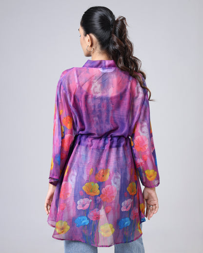 Berry Chic Shrug - Feminine Fit, Bold Hue 🍇🔥