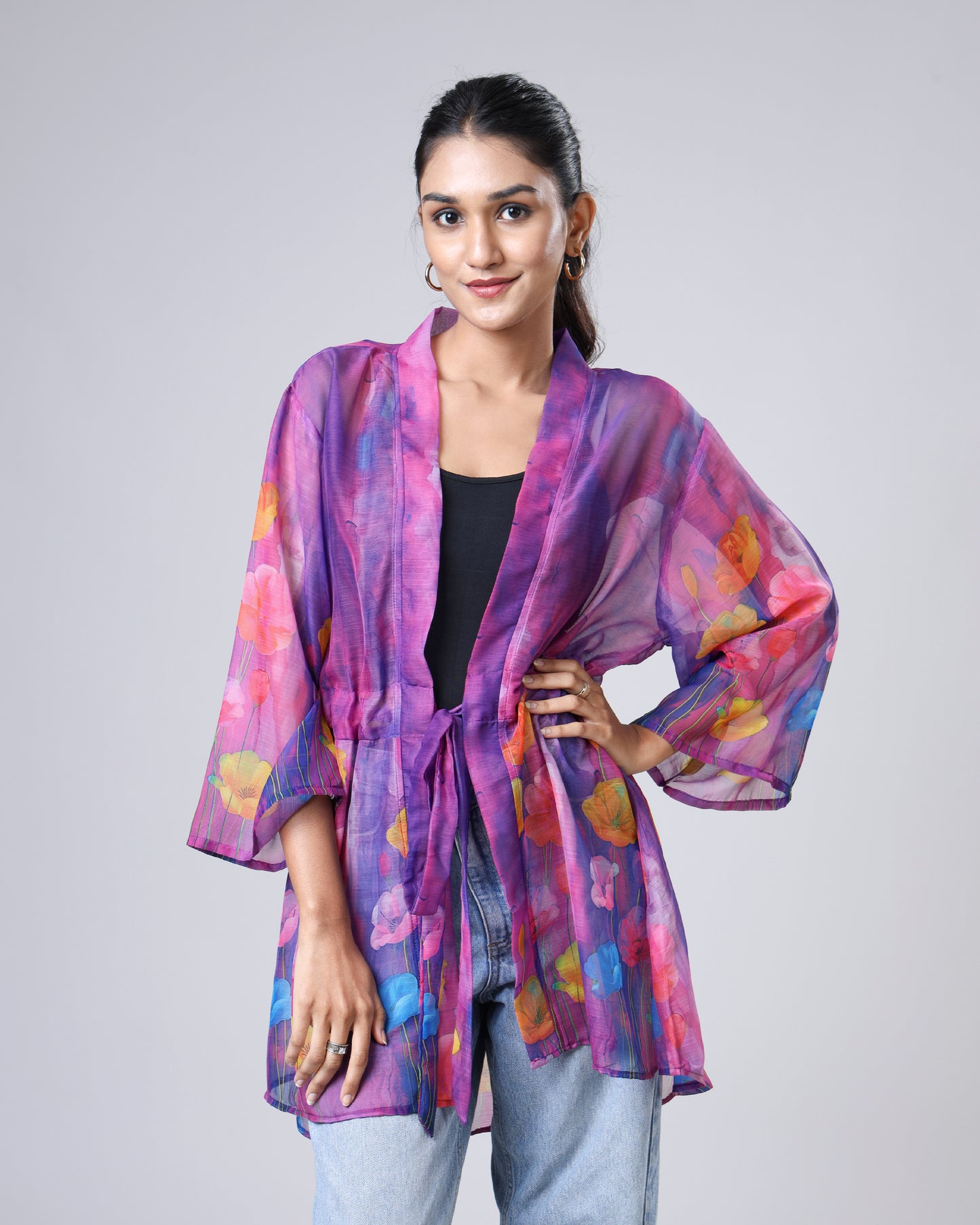 Berry Chic Shrug - Feminine Fit, Bold Hue 🍇🔥