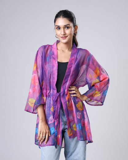 Berry Chic Shrug - Feminine Fit, Bold Hue 🍇🔥