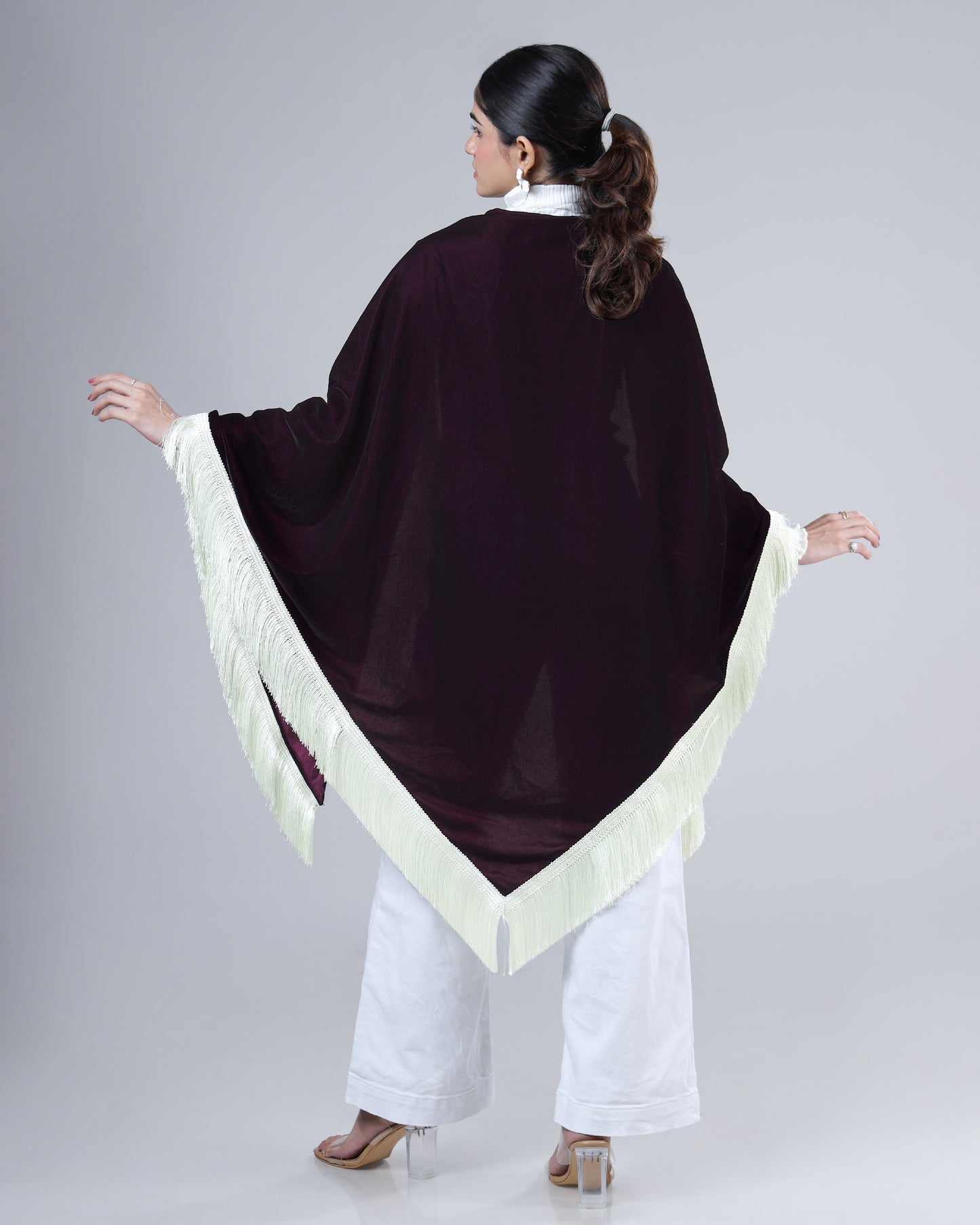 Gen-Z Viral Fringe Layer Shawl - Insta Style Booster 2025