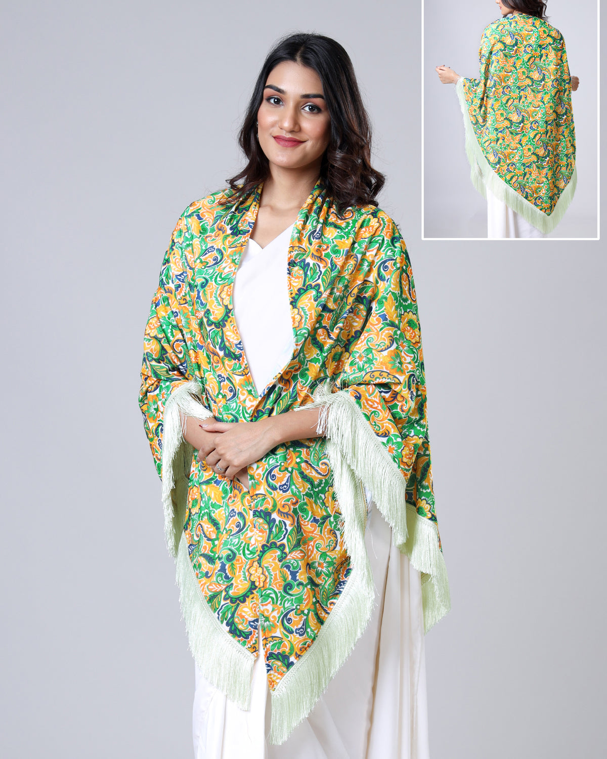 Har Rang Ek Kahani | Patriotic Shawl By Fabcurate