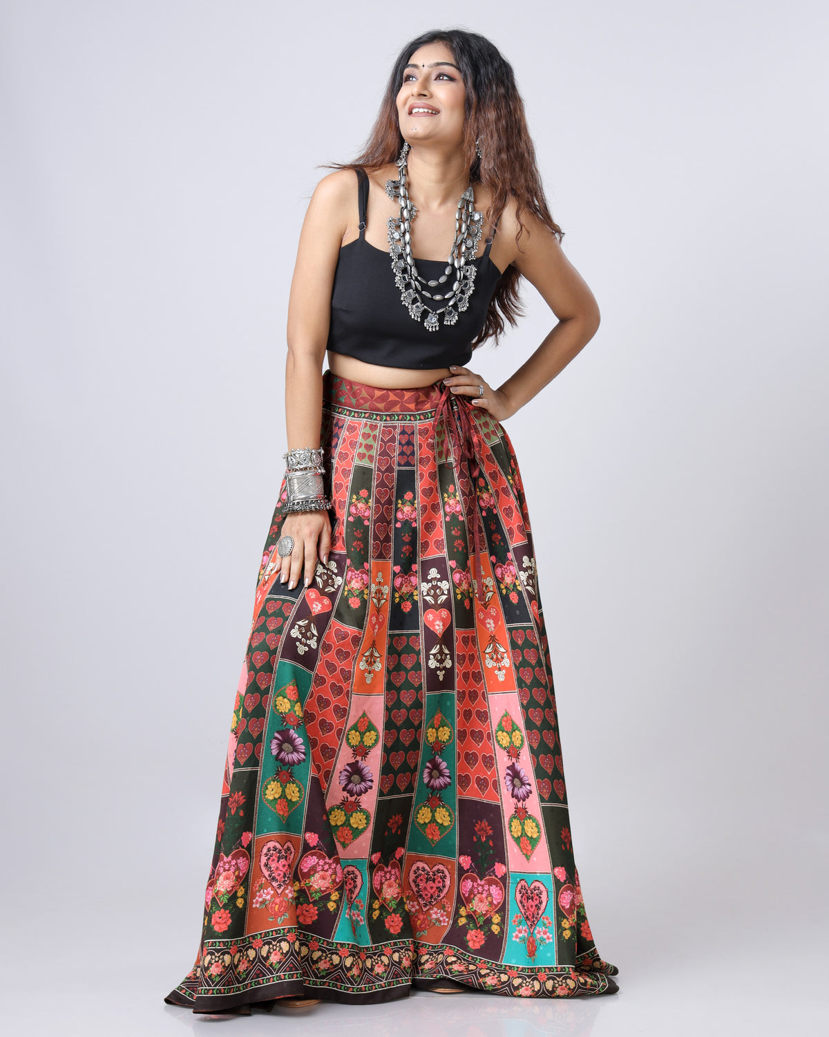 Elegant Ethnic Lehenga with Lace Detailing For Navratri