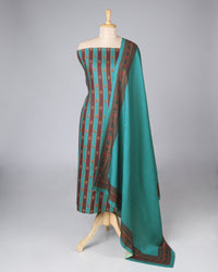 Exclusive 2 Piece Pashmina Unstiched Suit Set Feturing Kurta Dupatta