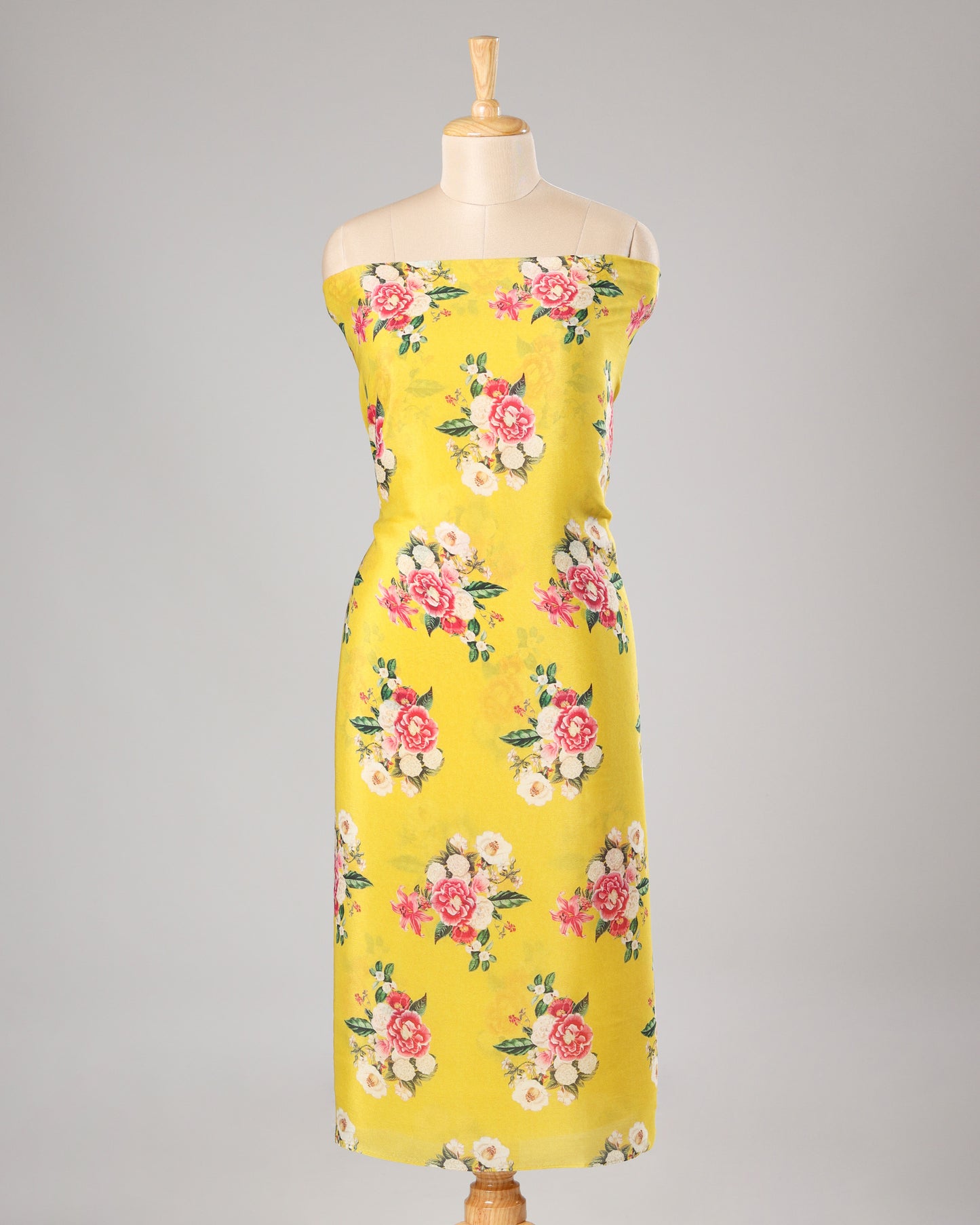 Exclusive 2 Piece Viscose Natural Crepe  Unstiched Suit Set Feturing Kurta Dupatta