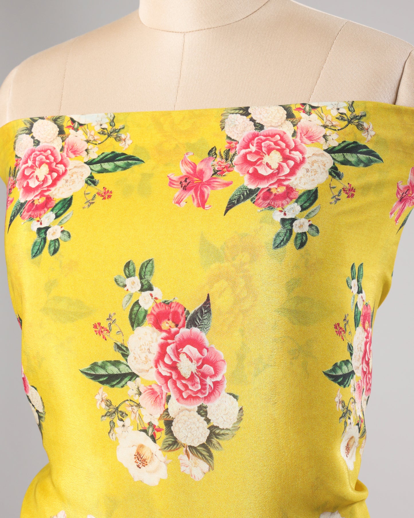 Exclusive 2 Piece Viscose Natural Crepe  Unstiched Suit Set Feturing Kurta Dupatta