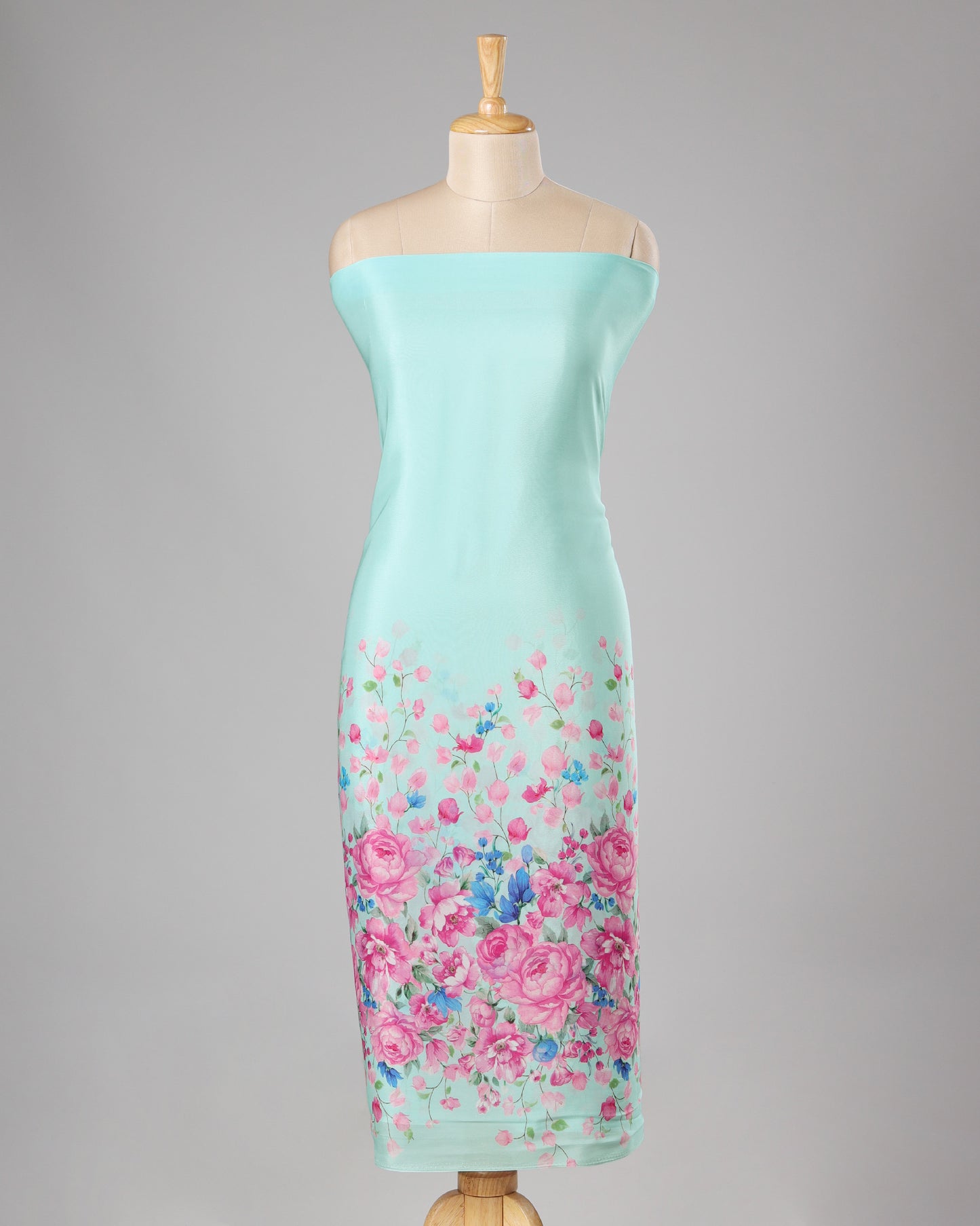 Exclusive 2 Piece Viscose Natural Crepe  Unstiched Suit Set Feturing Kurta Dupatta