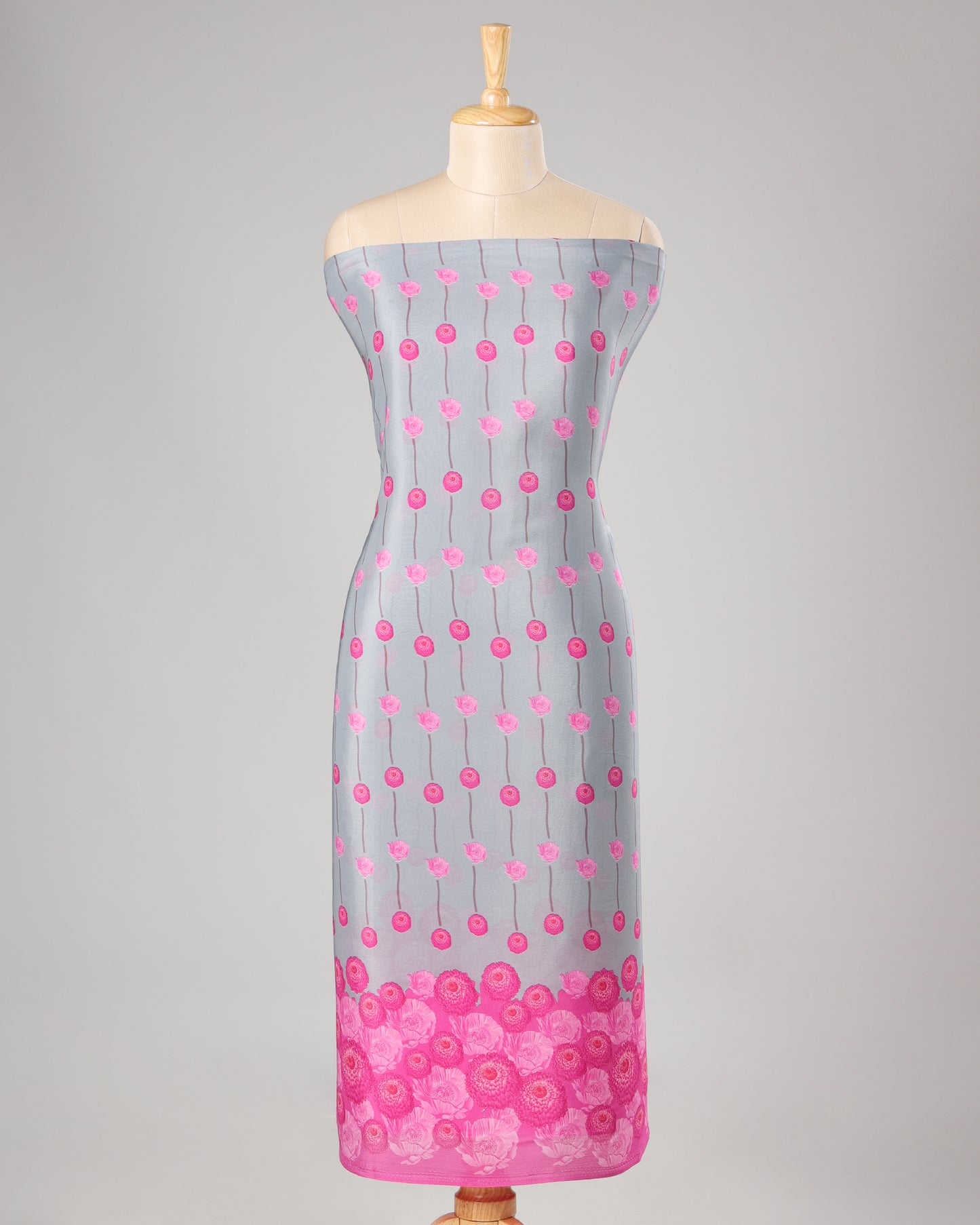 Exclusive 2 Piece Viscose Natural Crepe  Unstiched Suit Set Feturing Kurta Dupatta