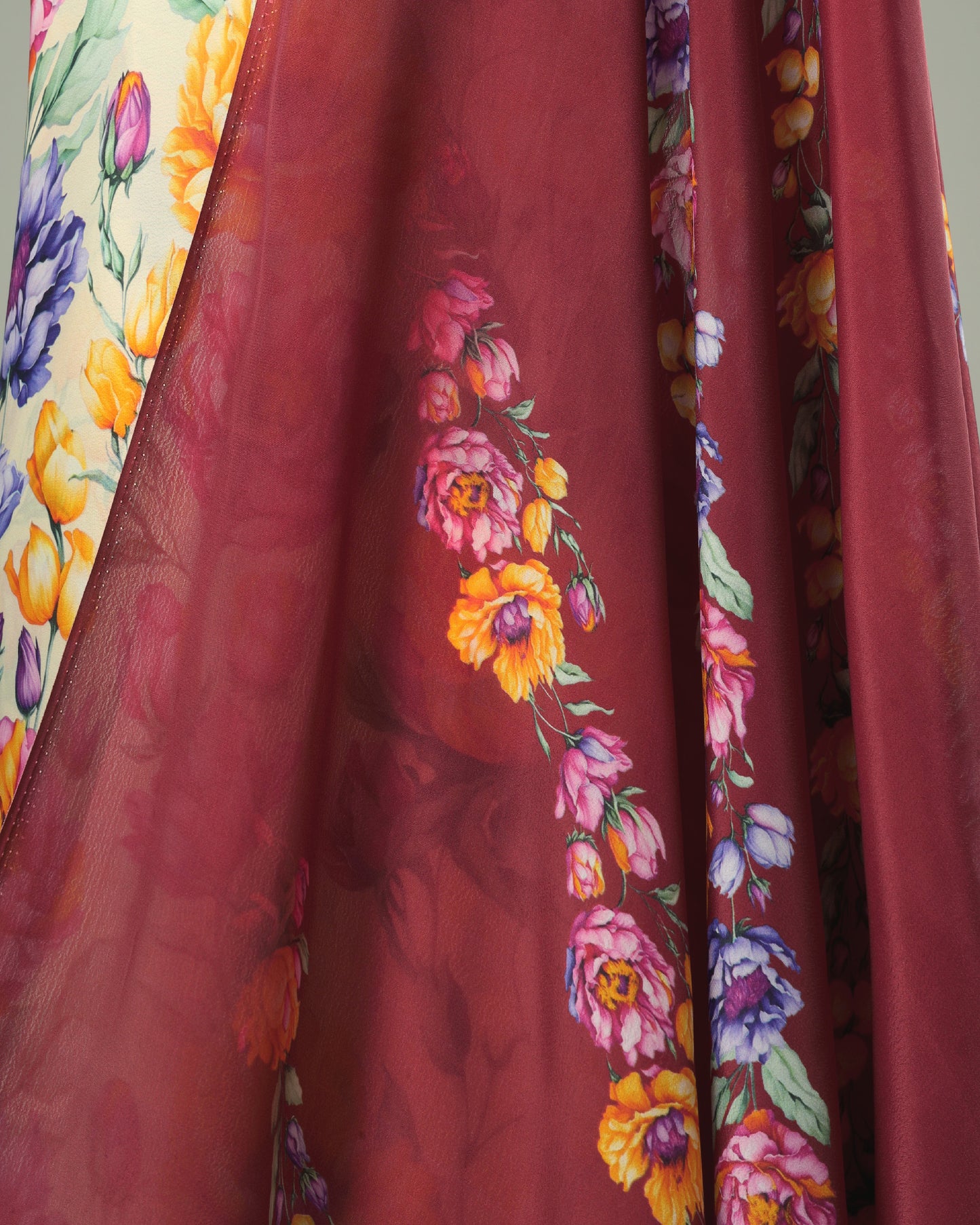 Exclusive 2 Piece Viscose Natural Crepe  Unstiched Suit Set Feturing Kurta Dupatta