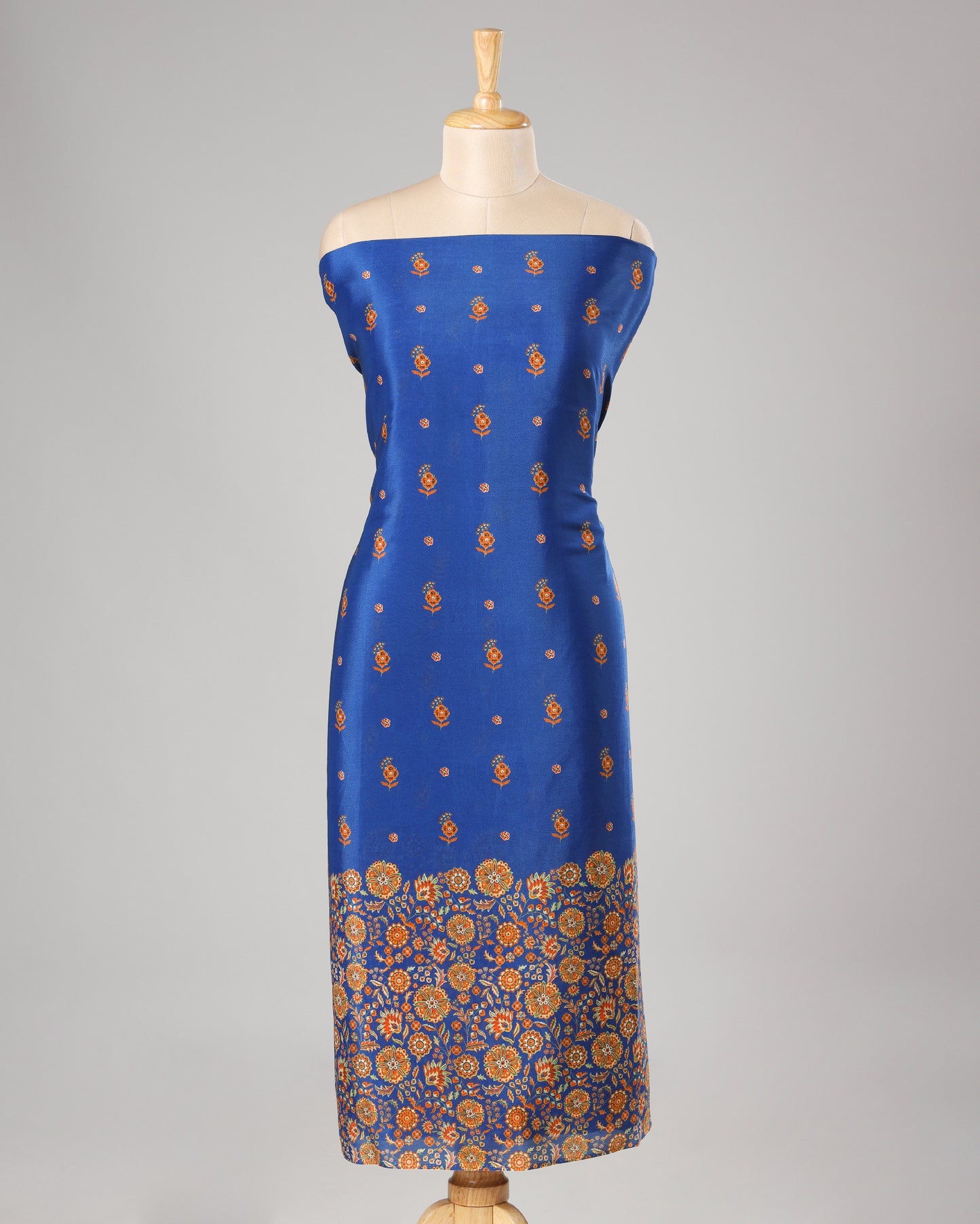 Exclusive 2 Piece Viscose Natural Crepe  Unstiched Suit Set Feturing Kurta Dupatta