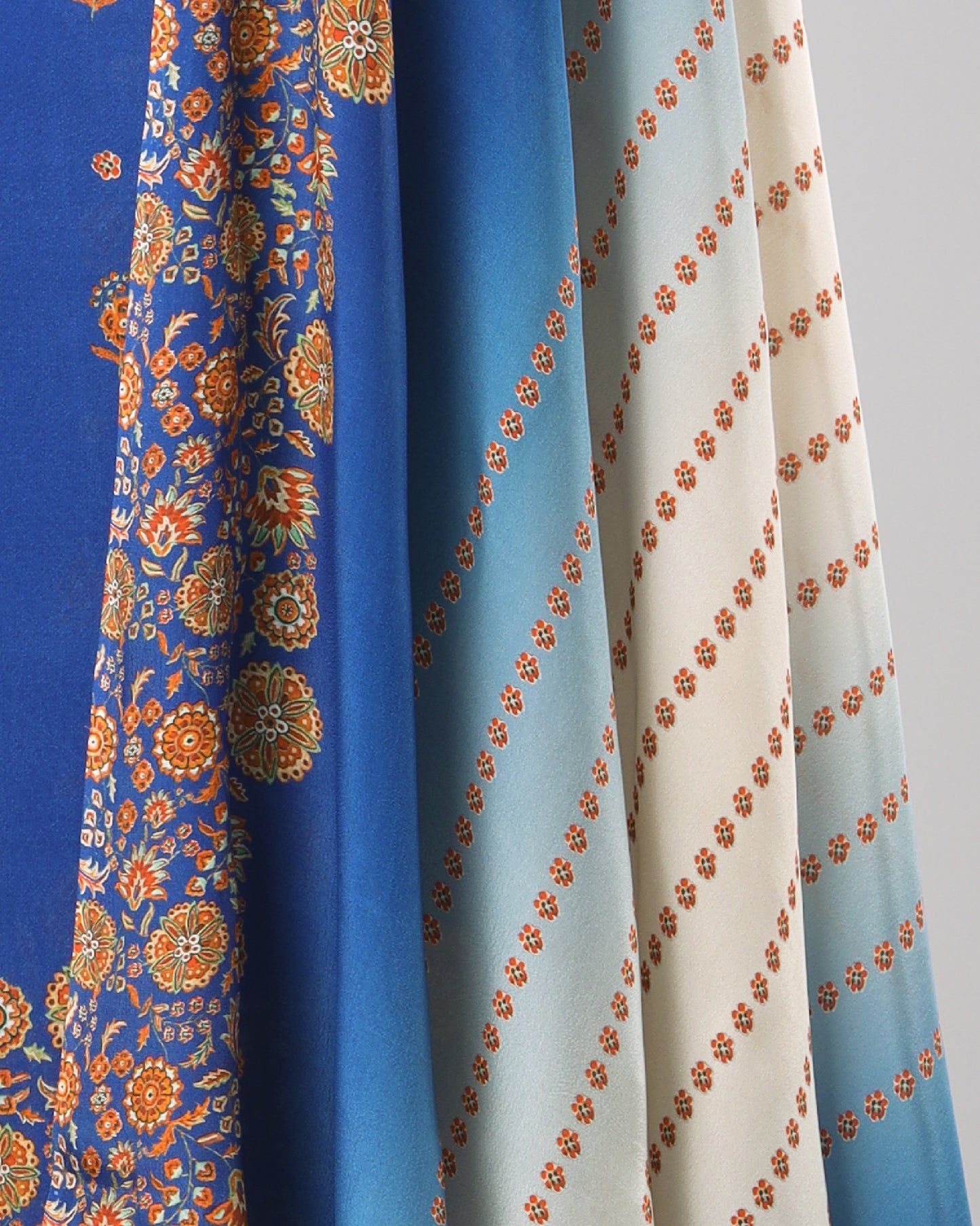 Exclusive 2 Piece Viscose Natural Crepe  Unstiched Suit Set Feturing Kurta Dupatta