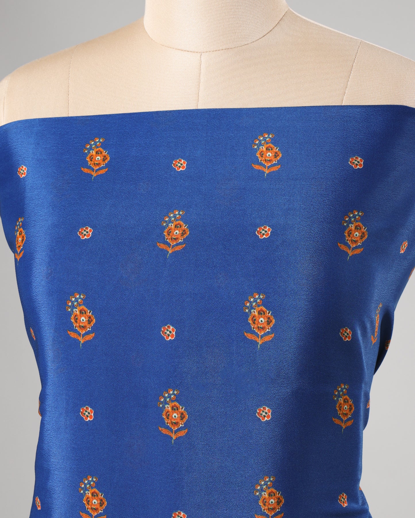 Exclusive 2 Piece Viscose Natural Crepe  Unstiched Suit Set Feturing Kurta Dupatta