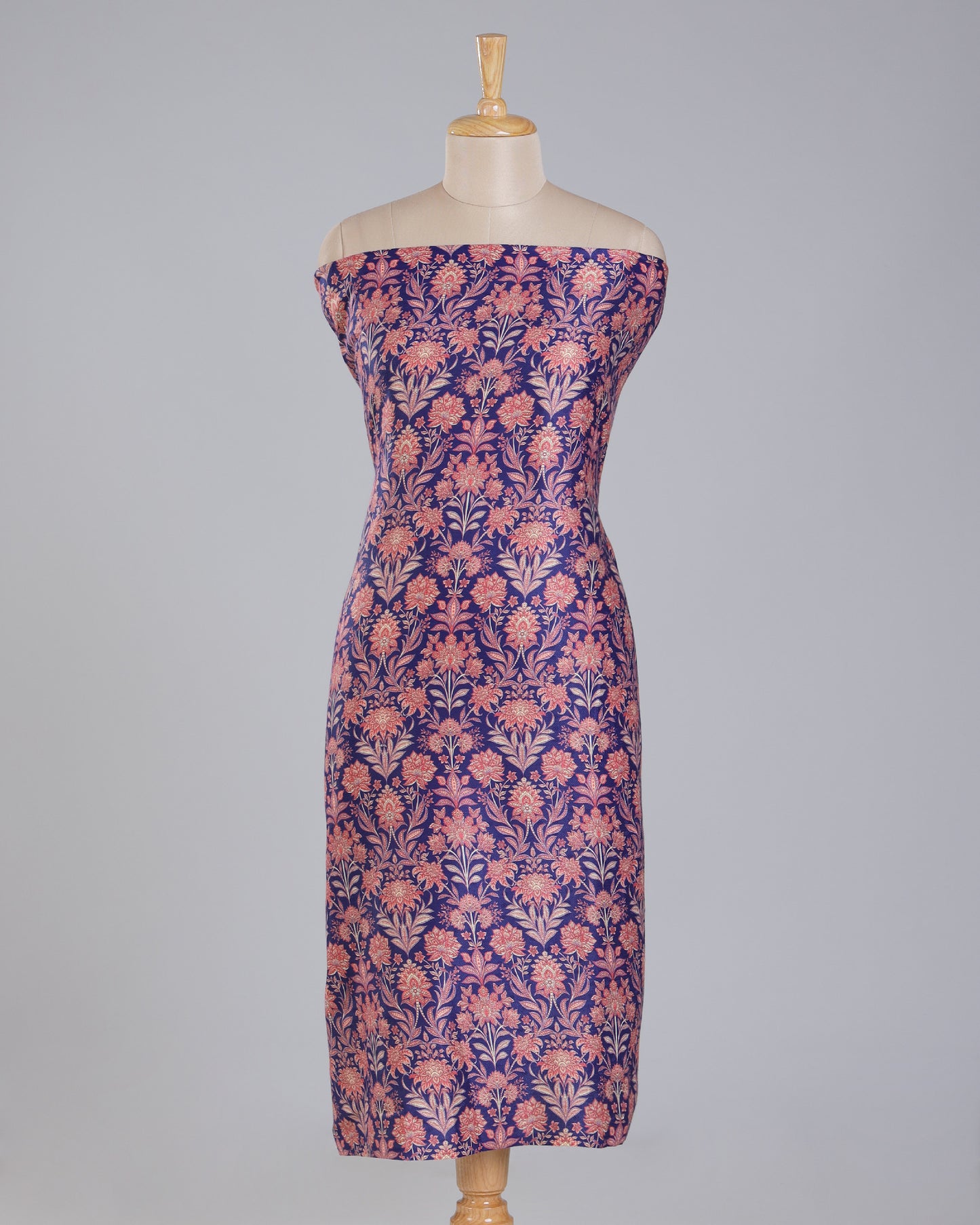 Exclusive 2 Piece Pashmina Unstiched Suit Set Feturing Kurta Dupatta