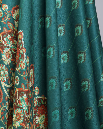 Exclusive 2 Piece Pashmina Unstiched Suit Set Feturing Kurta Dupatta