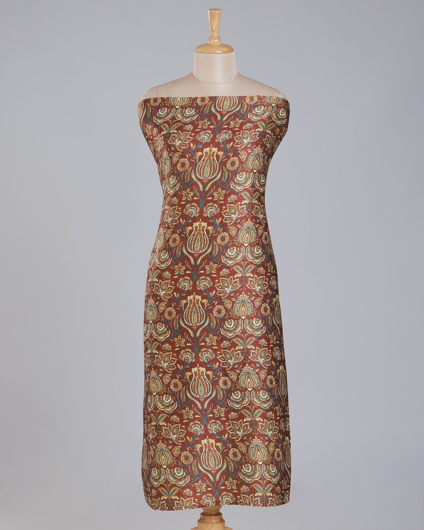 Exclusive 2 Piece Pashmina Unstiched Suit Set Feturing Kurta Dupatta