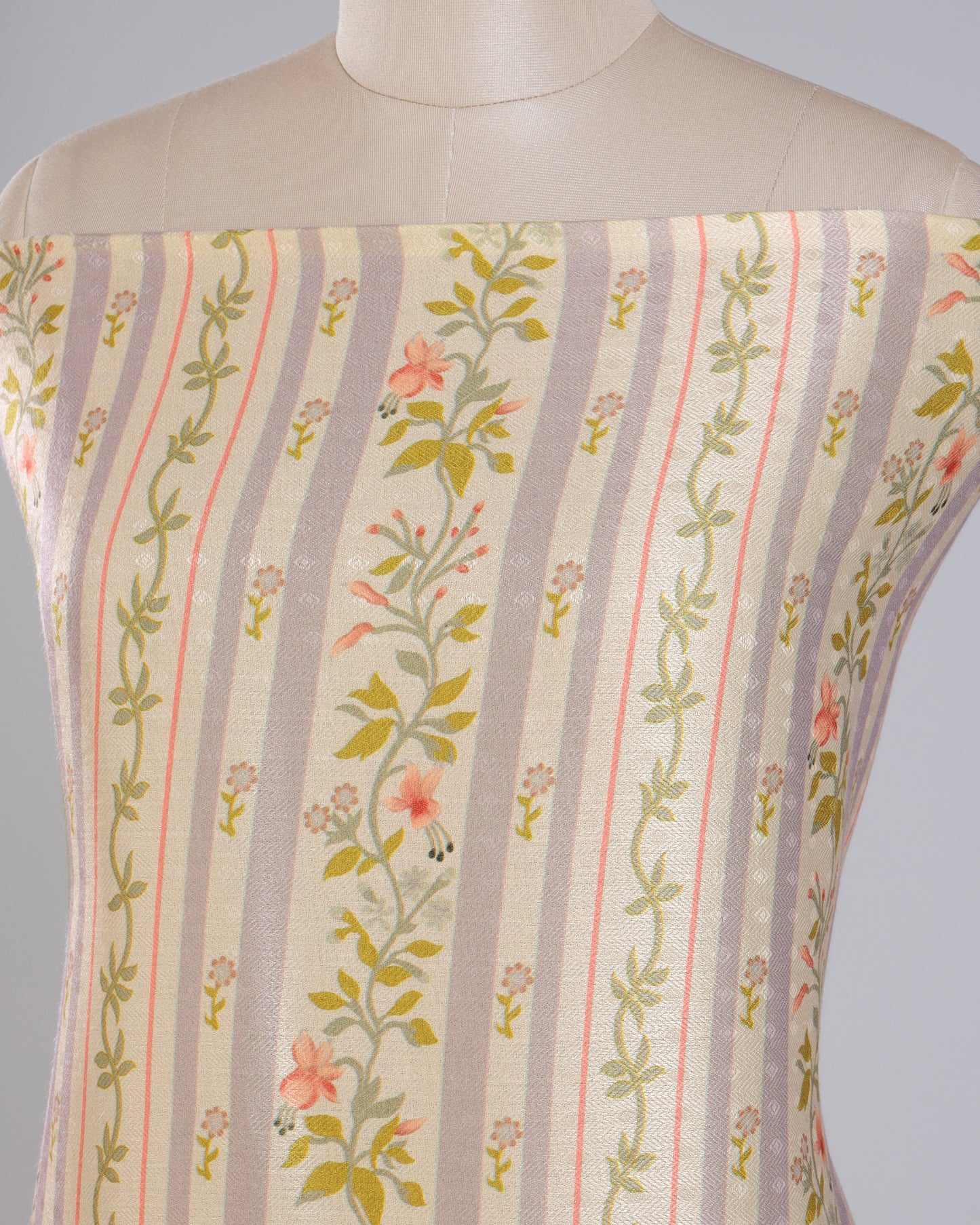 Exclusive 2 Piece Pashmina Unstiched Suit Set Feturing Kurta Dupatta