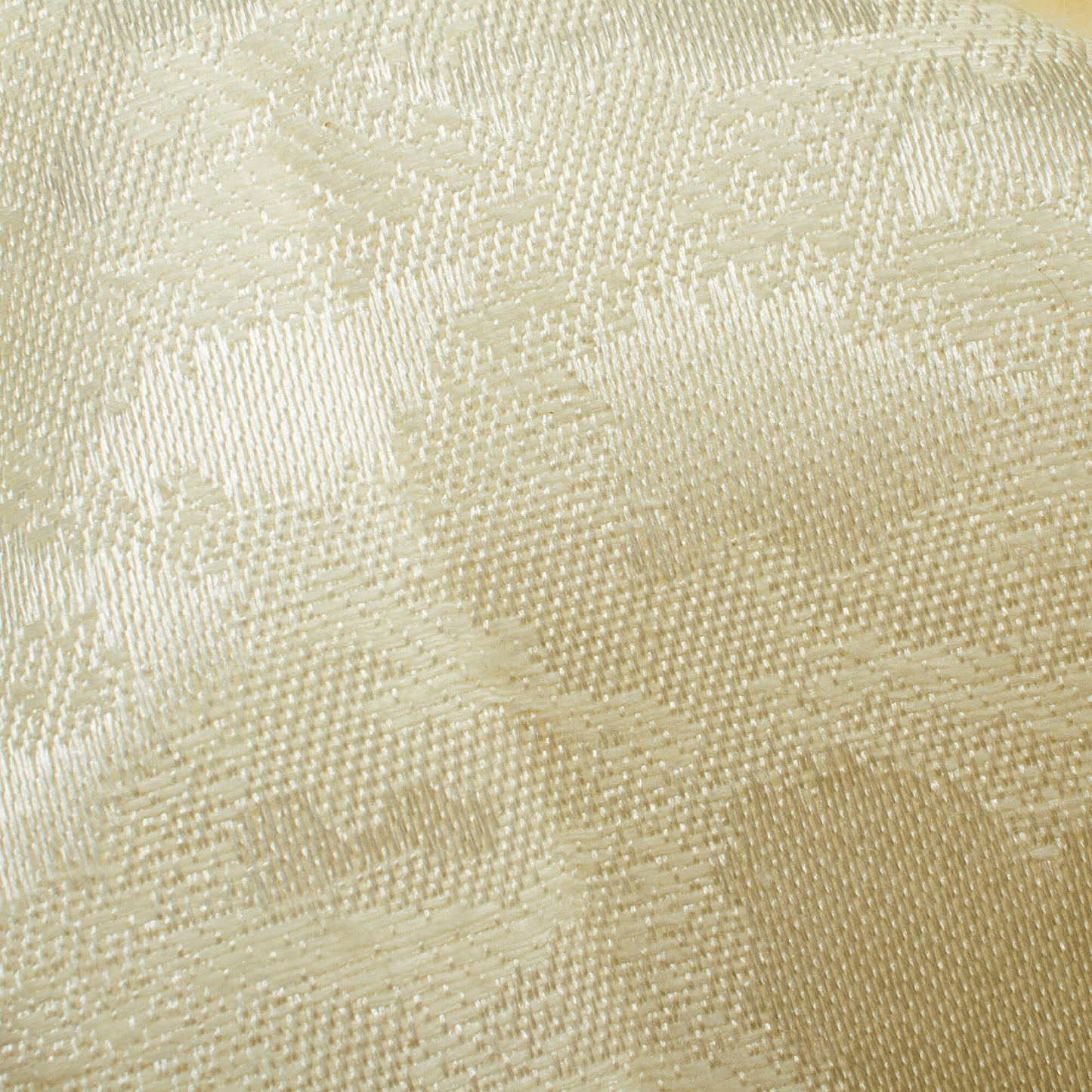 White Plain Jacquard Fabric (Width 56 Inches)