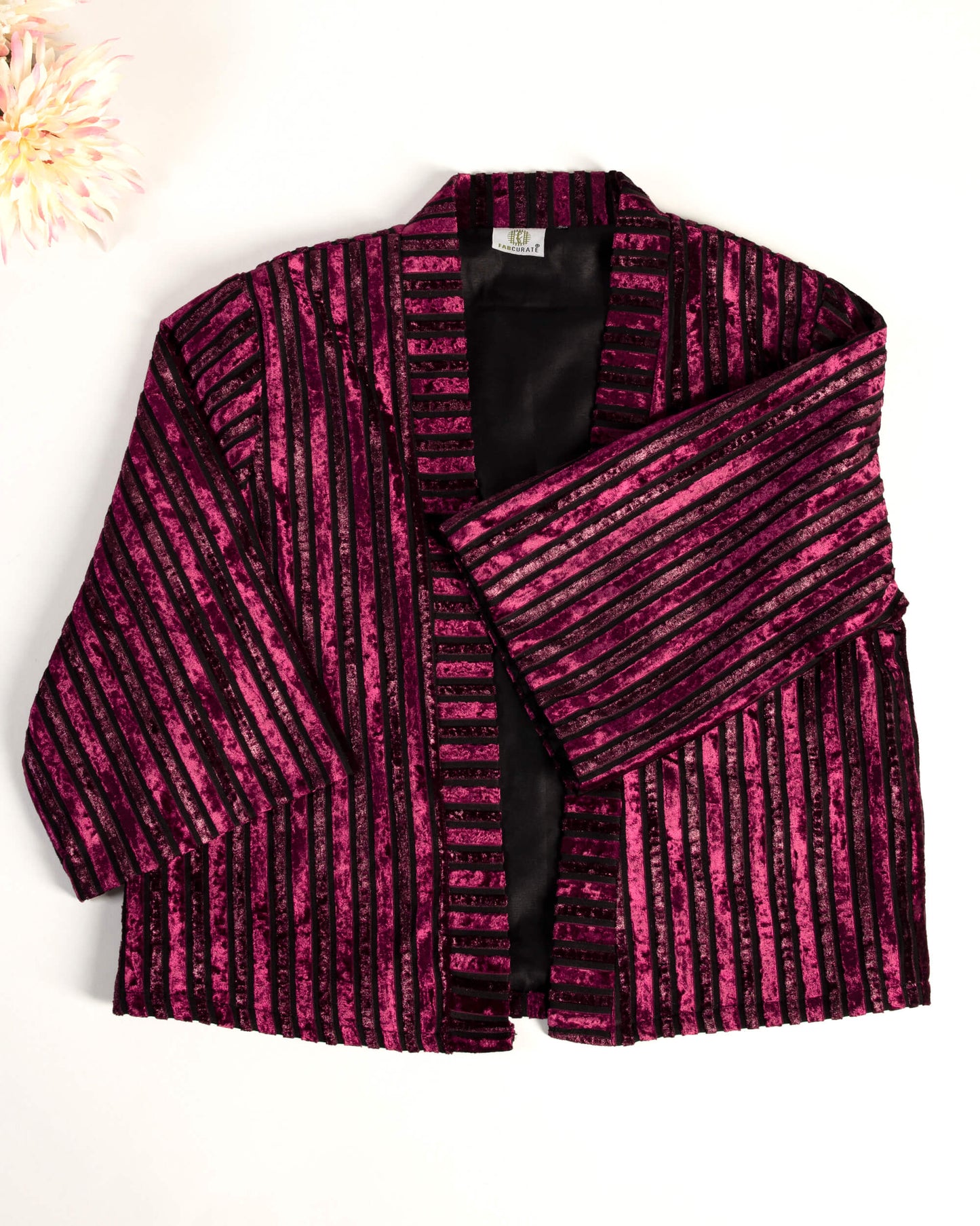 Imported Velvet Kimono Jacket