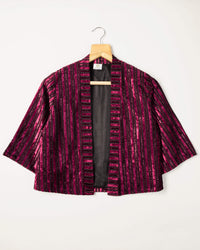 Imported Velvet Kimono Jacket