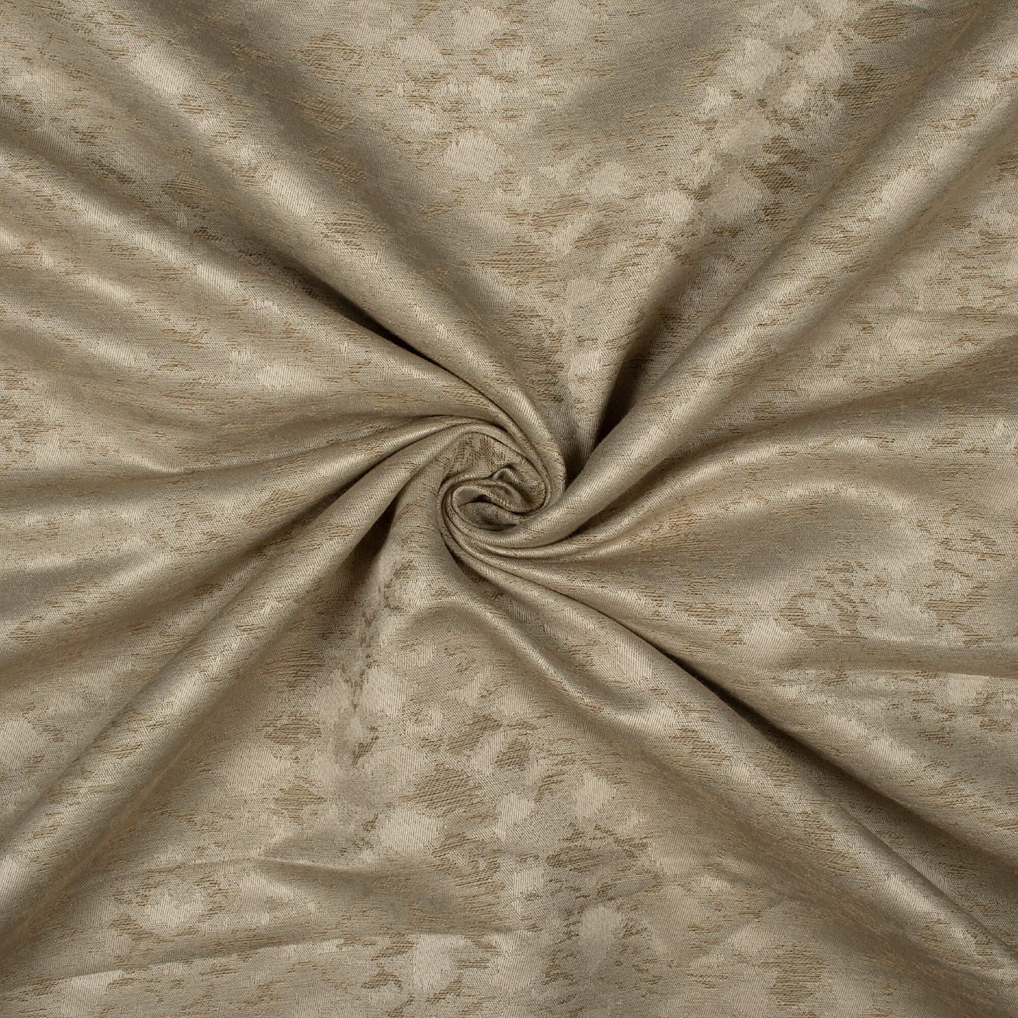 Oatmeal Brown Plain Jacquard Fabric (Width 56 Inches)