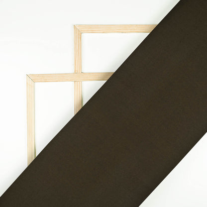 Seaweed Green Plain Luxury Suiting Fabric (Width 58 Inches)