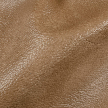 Tan Brown Self Textured Exclusive Sofa Fabric (Width 54 Inches)