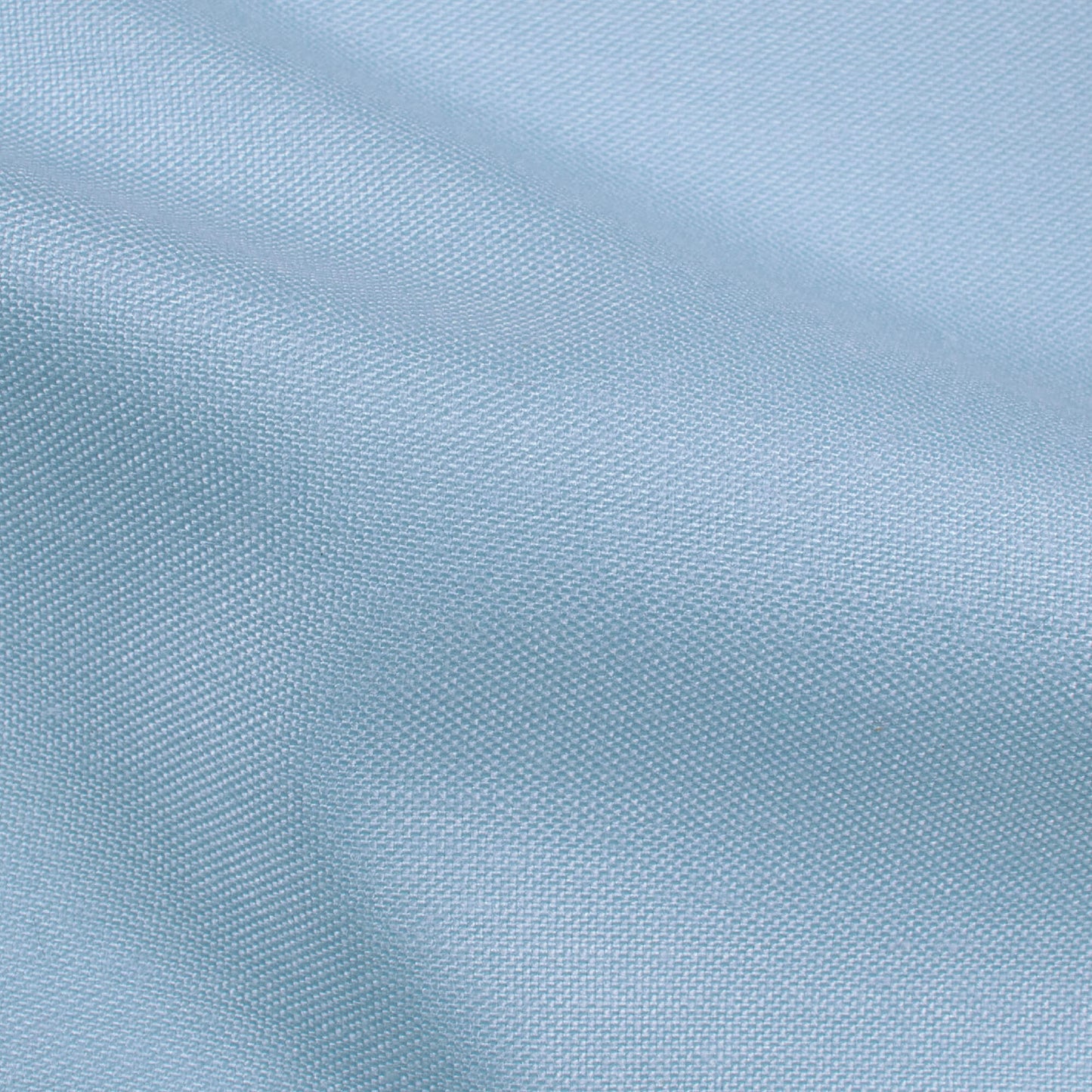 Jordy Blue Plain Poly Poplin Premium Shirting Fabric (Width 58 Inches)