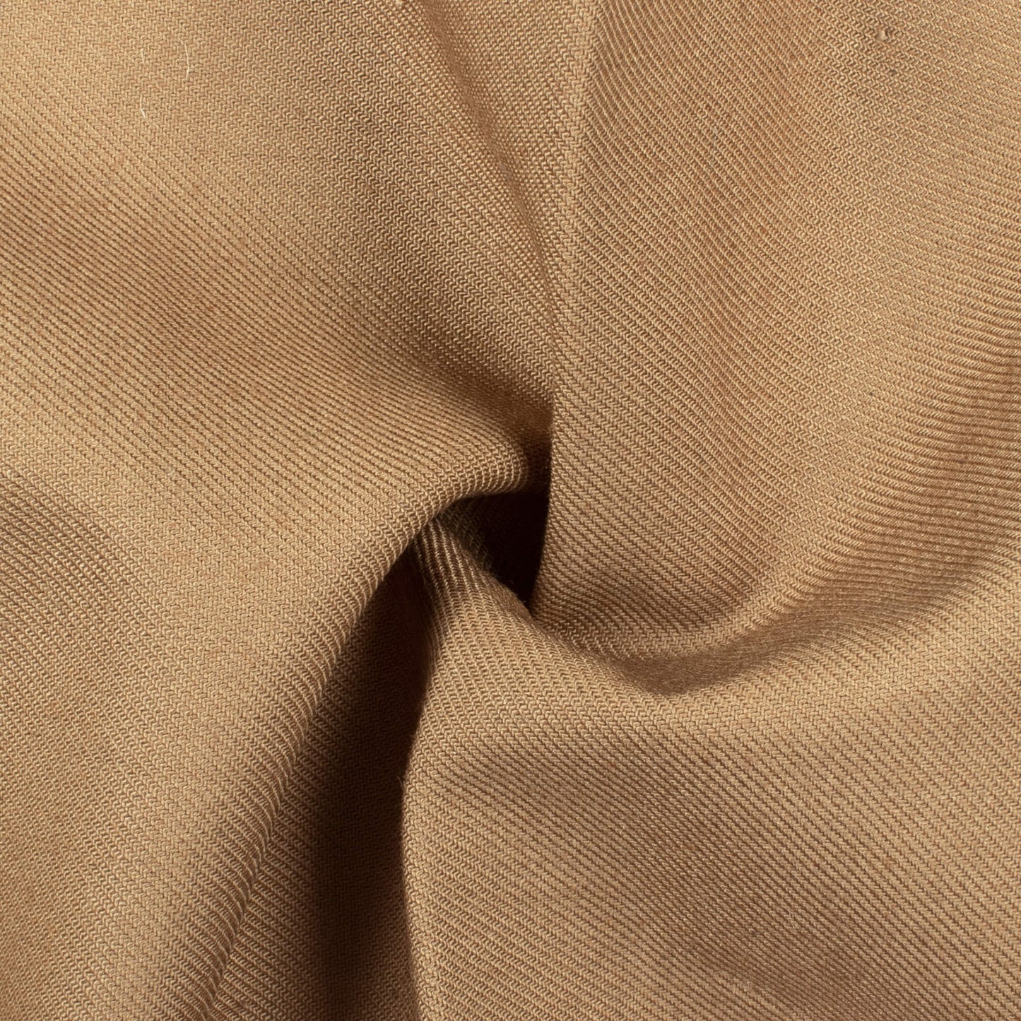 Tussock Brown Plain Luxury Suiting Fabric (Width 58 Inches)