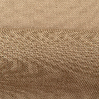 Tussock Brown Plain Luxury Suiting Fabric (Width 58 Inches)
