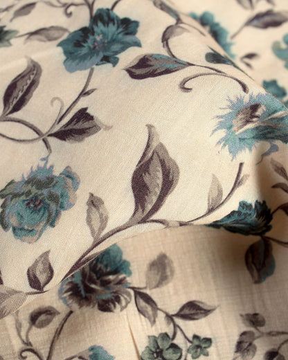Vintage Floral Frill Jacket For Women