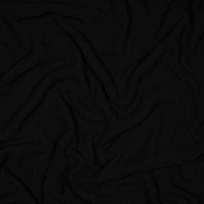 Black Plain Georgette Fabric