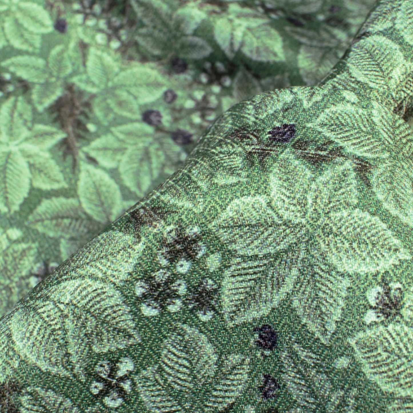 Sea Green Floral Pattern Digital Print Lycra Fabric (Width 58 Inches)